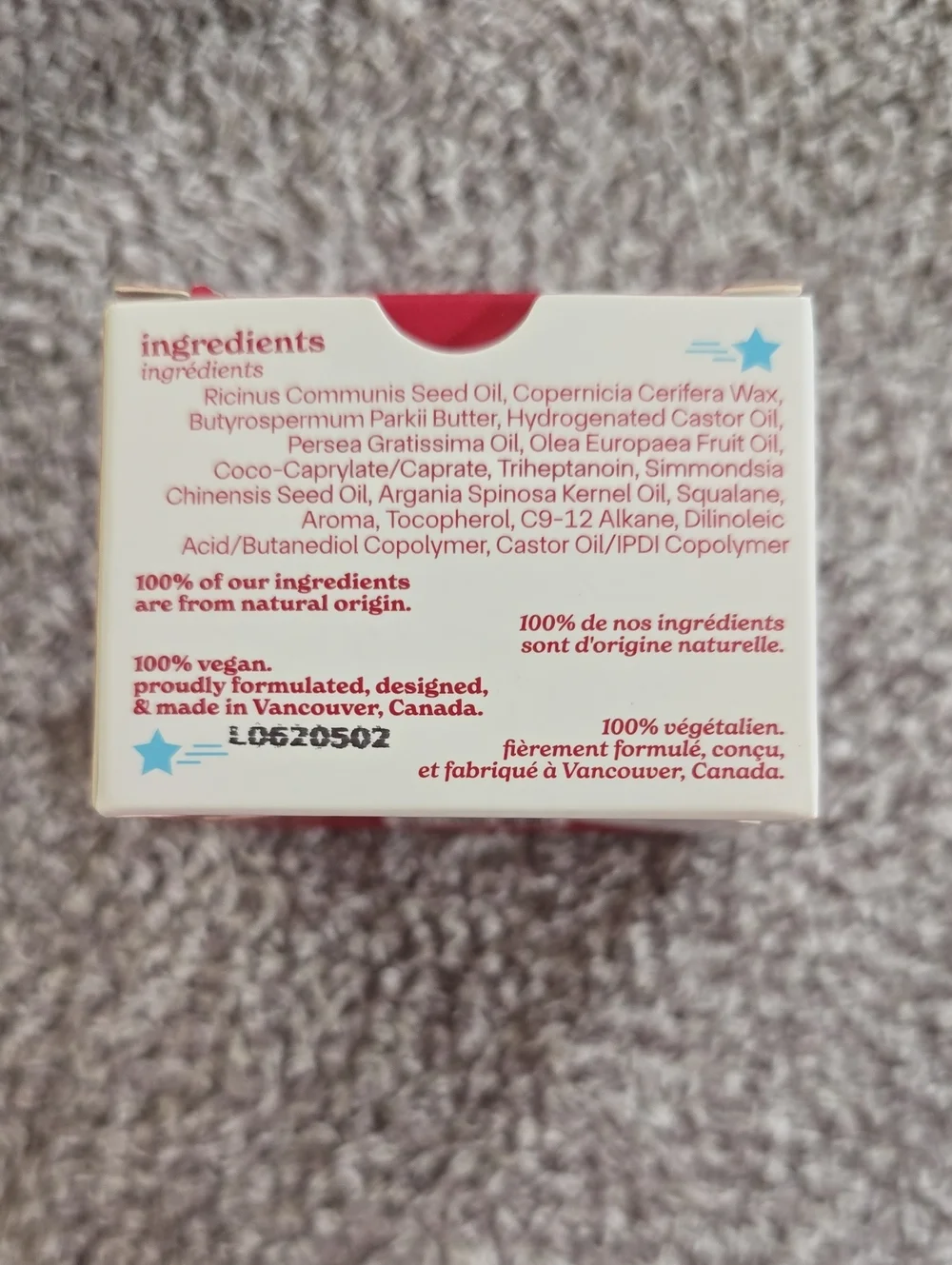 Jubel Naturals Treatment Lip Mask - Vanilla Cherry